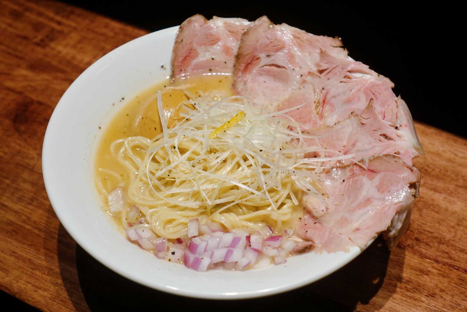 鶏白湯そば 全部のせ