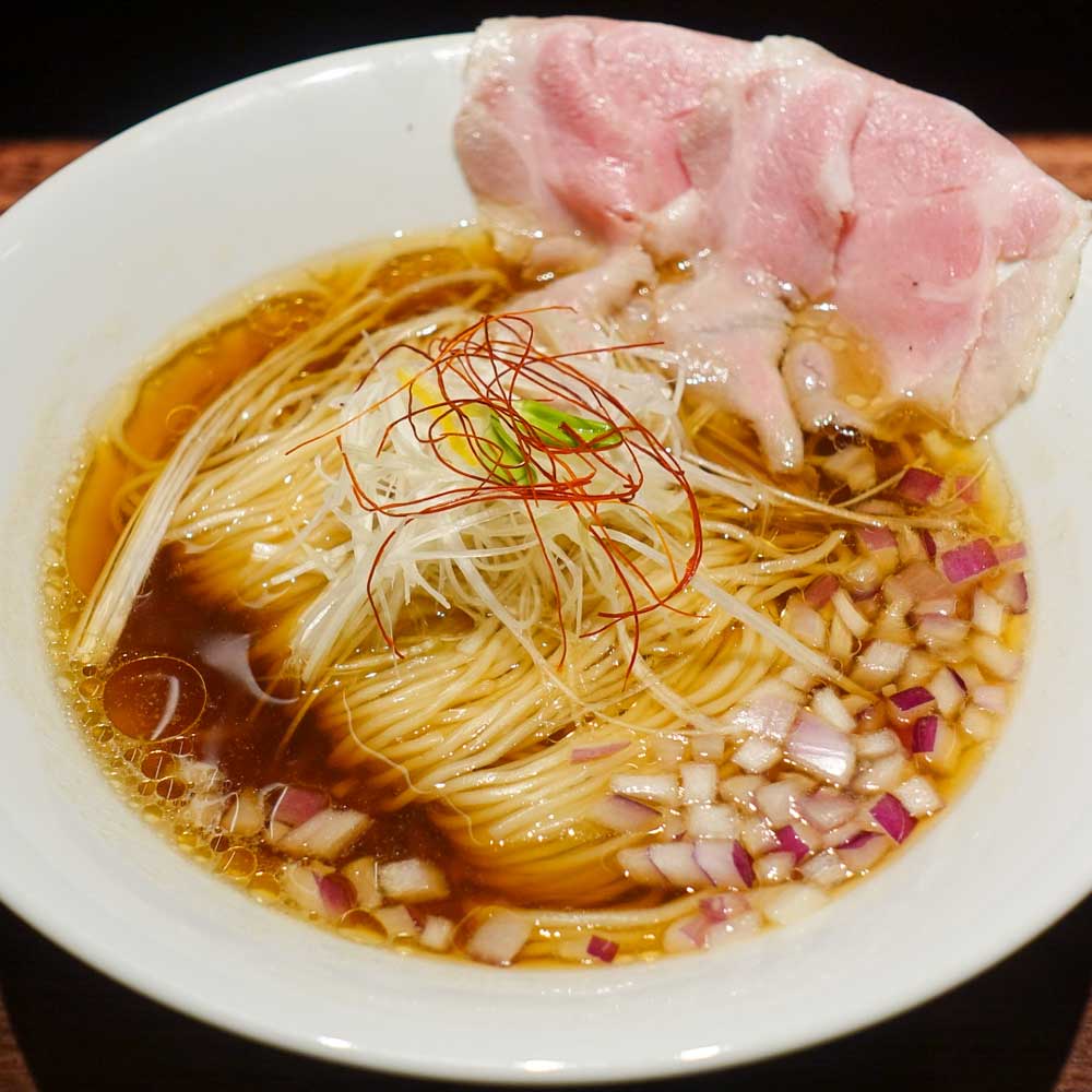 淡麗鶏醤油そばと半炒飯